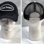 Jack Daniels Whiskey Trucker Black Baseball Hat White Snapback Strap