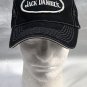 Jack Daniels Whiskey Trucker Black Baseball Hat White Snapback Strap