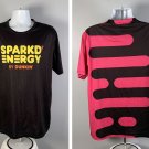 Sparkd' Energy By Dunkin Donuts Promotional Employee T Shirt Mens XL