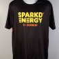 Sparkd' Energy By Dunkin Donuts Promotional Employee T Shirt Mens XL