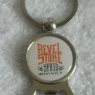 Revel Stoke Spiced Whisky Keyring Keychain Bottle Opener metal