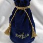 Empty Blue Royal Salute Scotch Whisky Bottle Wade Chivas Brothers Limited & Bag