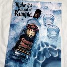 Make it a Round of Rumple Minze Poster 17" x 23" Bear Track Logo