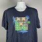 Life is Good Coast Squid Shell Shark Shore Palm Tree Crusher T Shirt Mens XL