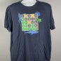 Life is Good Coast Squid Shell Shark Shore Palm Tree Crusher T Shirt Mens XL