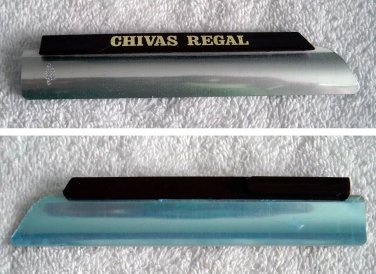 New Chivas Regal Metal Beer Head Foam Scraper Franmara Italy Pocket Clip