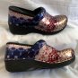 Dansko XP 2.0 Tie Dye Pattern Rainbow Colors Women&acirc;��s Size 38 / US 7-7.5