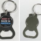 Keep It Made in America Keyring Keychain Bottle Opener metal