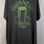 Guinness Beer St James's Gate DublinT Shirt Mens 4XL 50/50 Gray