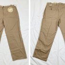 NWT Game Day Dockers Nebraska Huskers Tan Football Mens 38 x 29 Pants GO BIG RED
