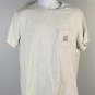 Vineyard Vines Ocean Wave Logo Pocket T Shirt Men Medium Light Gray Cotton