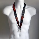 New Jagermeister Badge ID Holder Lanyard Stag Logo Black & Orange