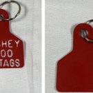 2 Ritchey 1 800 Ear Tags Keychains Key Rings Rubber Red Livestock Farm 2 Ritchey 1 800 Ear Tags Keychains Key Rings Rubber Red Livestock Farm