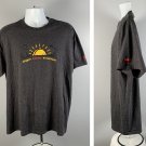 Taco Johns Restaurant Bigger Bolder Breakfast T Shirt Mens XL 50/50