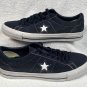 Converse Cons Navy Blue White Star Sneaker Lunarlon Mens 8 Womens 10 157874C