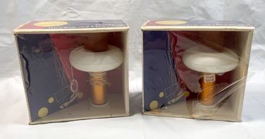 2 Borg Warner Floating Marine Safety Saf-T-Beacons NOS Sheltered Workshop VTG