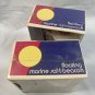 2 Borg Warner Floating Marine Safety Saf-T-Beacons NOS Sheltered Workshop VTG