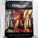 New Hennessy Cognac Unwrap the Spirit of the Holidays Poster 18" x 24" Colorful