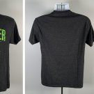 Monster Energy Established 2002 T Shirt Mens Medium Gray Cotton Polyester