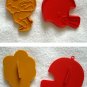 2 Vintage Hallmark Plastic Cookie Cutters Football Player & Helmet