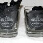 2 New Etched Jack Daniels Whiskey Glasses It's a Short Season Enjoy It 8 oz