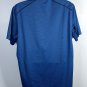 Samsung Embroidered Logo Polo Golf Shirt Mens XL Polyester Blue