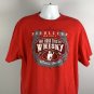 Pendleton Whisky Let'er Buck Out Here This is Whisky T Shirt Mens 2XL Red