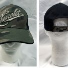 GM Chevrolet Runs Deep Baseball Hat Mens Camouflage Embroidered Raised Logo