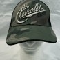 GM Chevrolet Runs Deep Baseball Hat Mens Camouflage Embroidered Raised Logo
