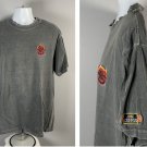Jose Cuervo Tequila Gold Margarita T Shirt Mens XL Embroidered Logo Gray Cotton