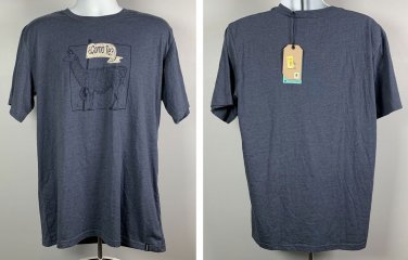 NWT PrAna Como Te Lllama Journeyman T Shirt Mens XL Cotton Polyester Blend
