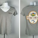 Turk's Head Island Draught T Shirt Womens Juniors Large Beer Colorful