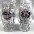 2 Canadian Mist Whisky Canada at its Best Tall Cocktail Glasses 12 oz