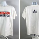 Carlson Seed Farm on America T Shirt Mens XL Farming Growing One Seed at a Time