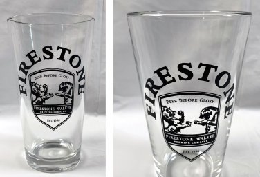 Firestone Walker Brewing Co Beer Before Glory Pint Glass 14 oz