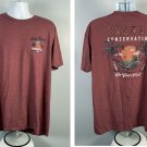 Duck C0 Santa Monica Energy Conservation Do Your Part T Shirt Mens 2XL Turtle