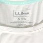 LL Bean Outdoor Goods Since 1912 Rainbow Colored Logo T Shirt Womens Small Poly