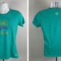 Life is Good Camper Mountains Dog Sun Crusher T Shirt Womens Medium Classic Fit