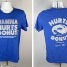 Wanna Hurts Donut Omaha T Shirt Mens Medium Blue Buy 1 Get 1 Free Donut Cotton