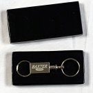 New Baxter Ford Metal Keychain Key Ring