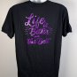 Taco Bell Life is Better with the Bell Henley Shirt Mens Medium Cotton Poly