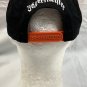 New Jagermeister Snapback Baseball Hat Black Orange Brim Embroidered Logo