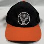New Jagermeister Snapback Baseball Hat Black Orange Brim Embroidered Logo