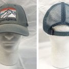 Patagonia Faded Blue Trucker Snapback Baseball Hat Mens Embroidered Logo Patch Patagonia Faded Blue Trucker Snapback Baseball Hat Mens Embroidered Logo Patch