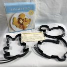 Williams Sonoma Easter Metal Pancake Molds Bunny Rabbit Duck