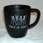 Rae Dunn by Magenta Trick or Treat ceramic coffee mug 16 oz skeletons black