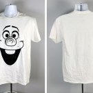 NWT Disney Snowman Olaf Frozen T Shirt Mens Medium Felt Face Outline NWT Disney Snowman Olaf Frozen T Shirt Mens Medium Felt Face Outline
