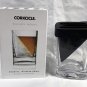 Corkcicle Whiskey Wedge Double Old Fashioned Glass + Silicone Ice Form