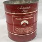 Vintage Empty Folgers Coffee Can Tin 39oz Automatic Drip NO LID Red