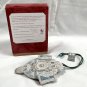4 Hallmark Star Trek Deep Space Nine Ornaments Magic USS Defiant Sisko Worf